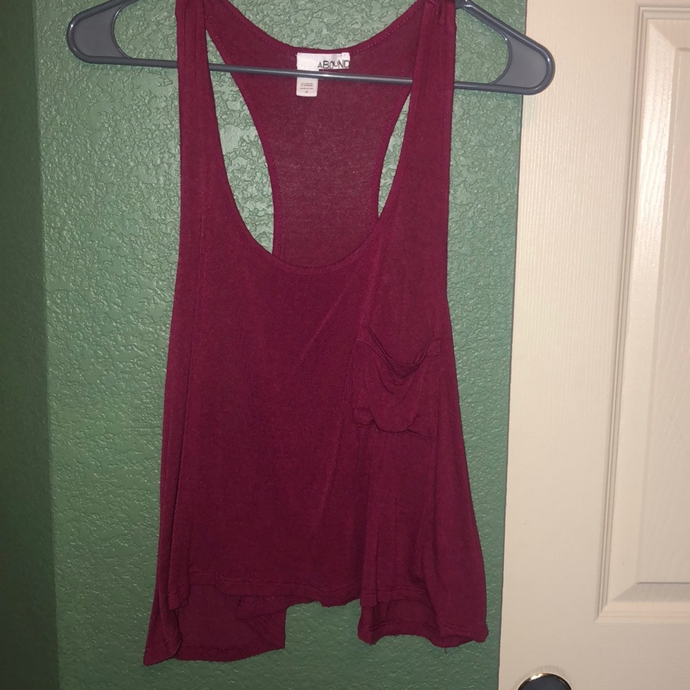 Abound flowy cropped tank